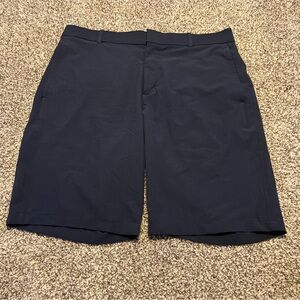 Nike Golf Shorts Mens 34 Black Chino Flex Hybrid Performance Standard Fit Black